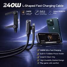 2-in-1 Stand Charging Cable