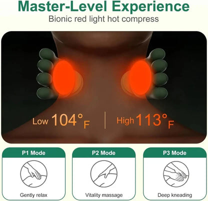 Neck and Back Massager for Pain Relief Deep Tissue