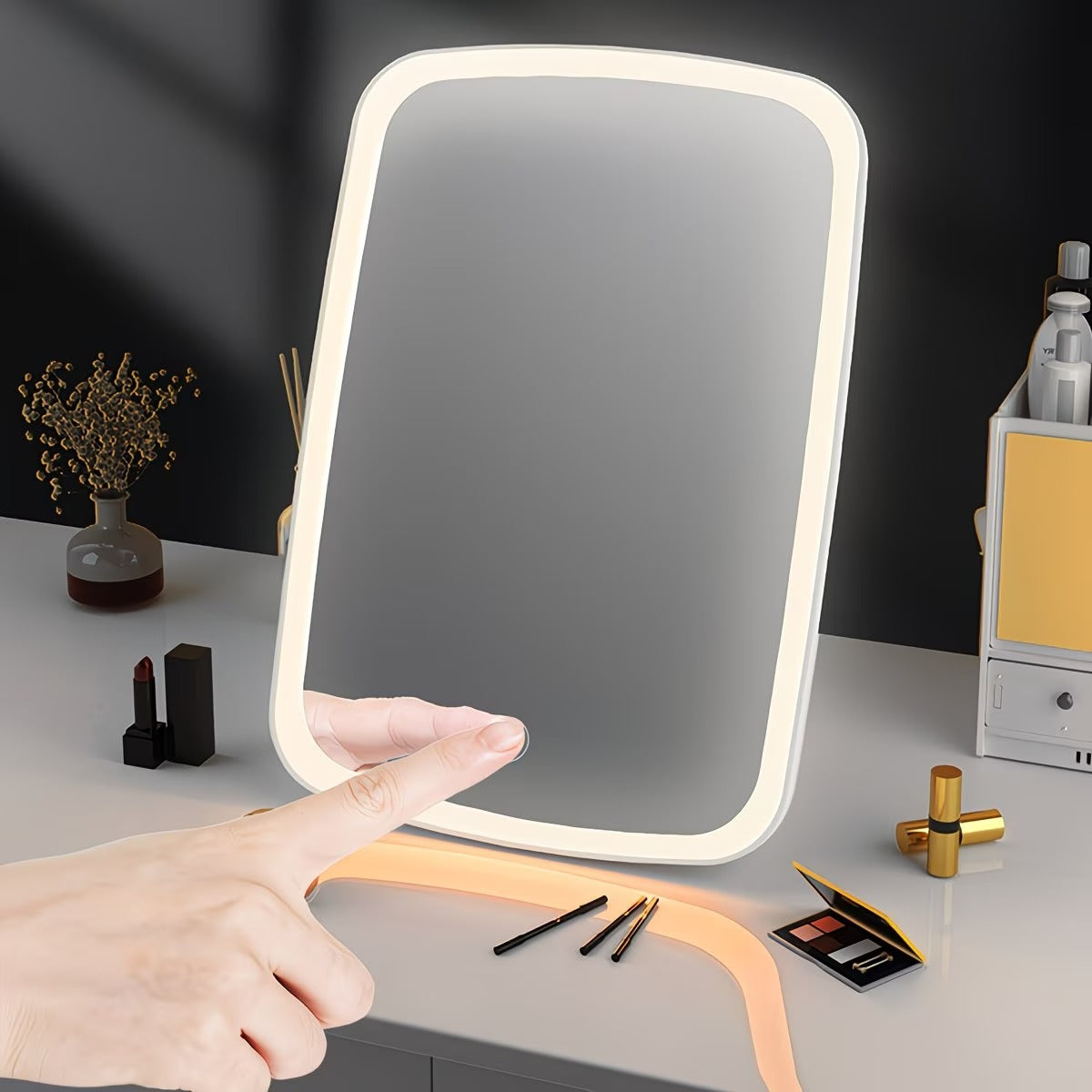 Touch Screen Makeup Mirror