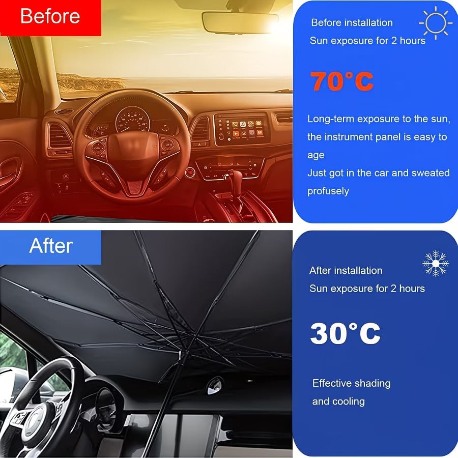 Car Windshield Sunshade Umbrella