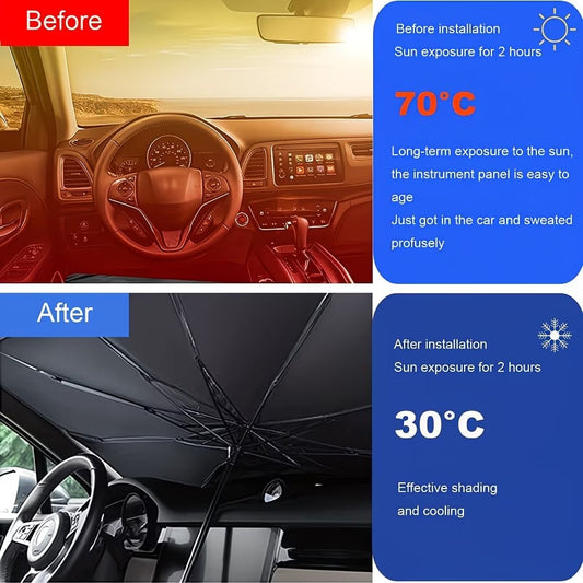 Car Windshield Sunshade Umbrella