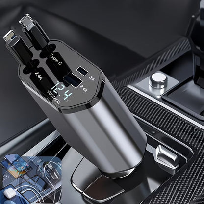 4 in 1 Retractable Charger