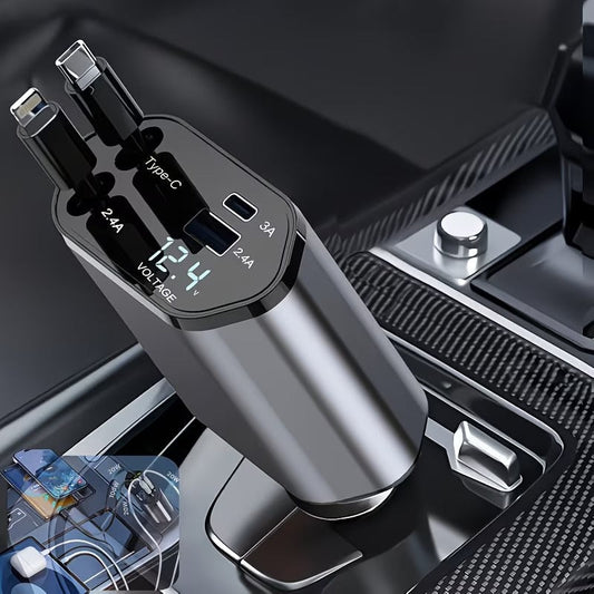 4 in 1 Retractable Charger