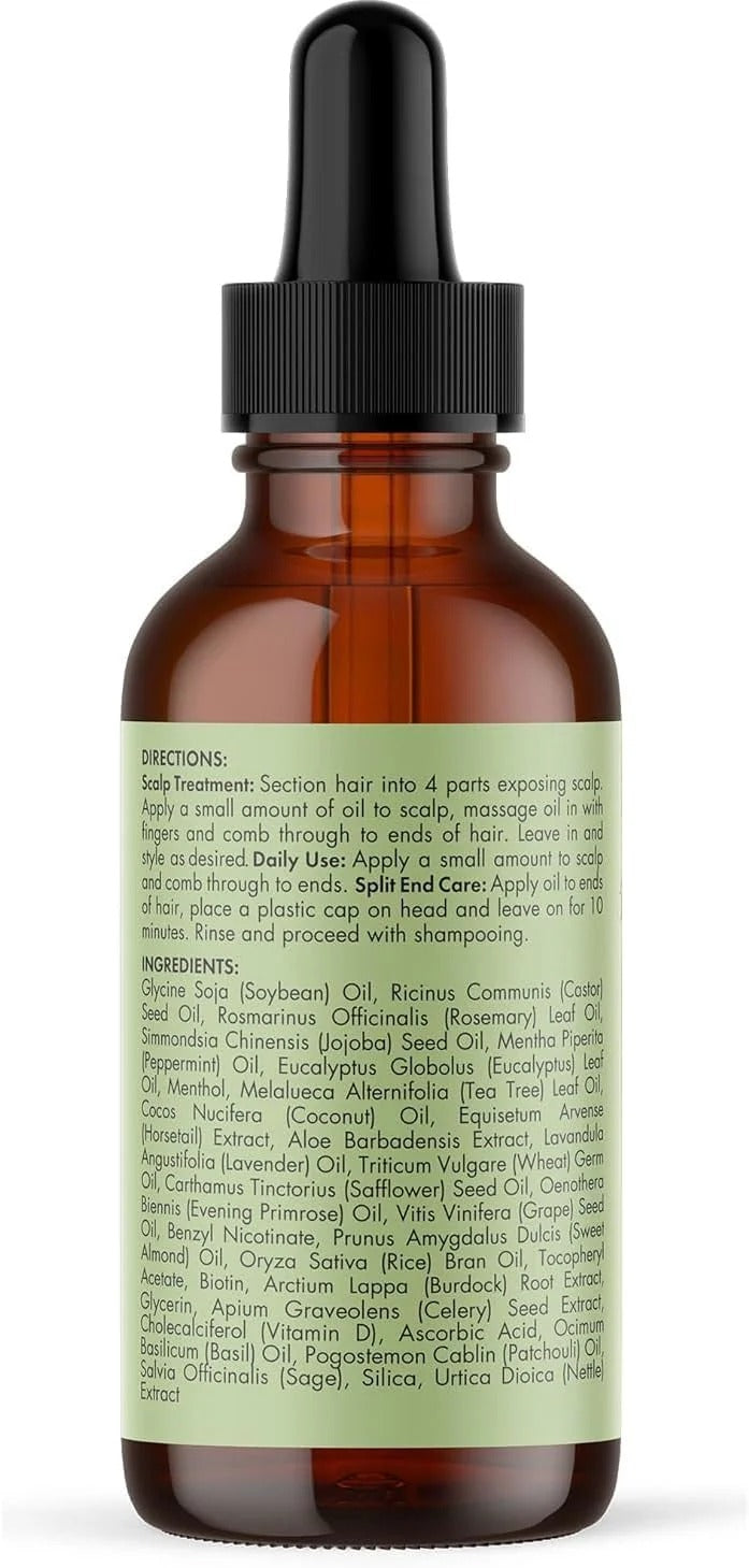 Rosemary Mint Scalp ,Hair Strengthening Oil