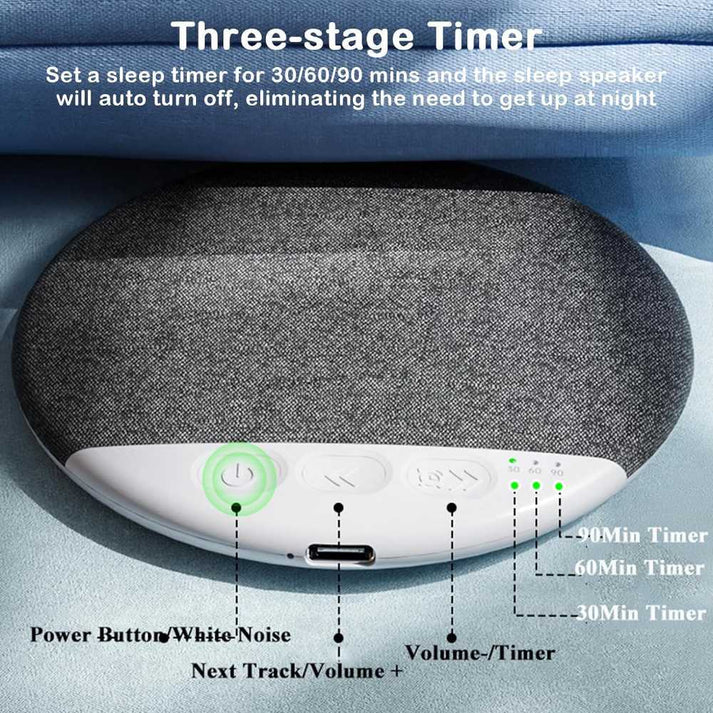 Bluetooth Pillow Speaker for Sleeping 📦Fast & Free Shipping in UAE🚚💨